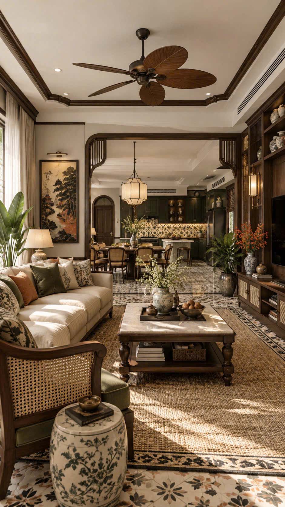 Phối cảnh thiết kế nội thất, bộ 02