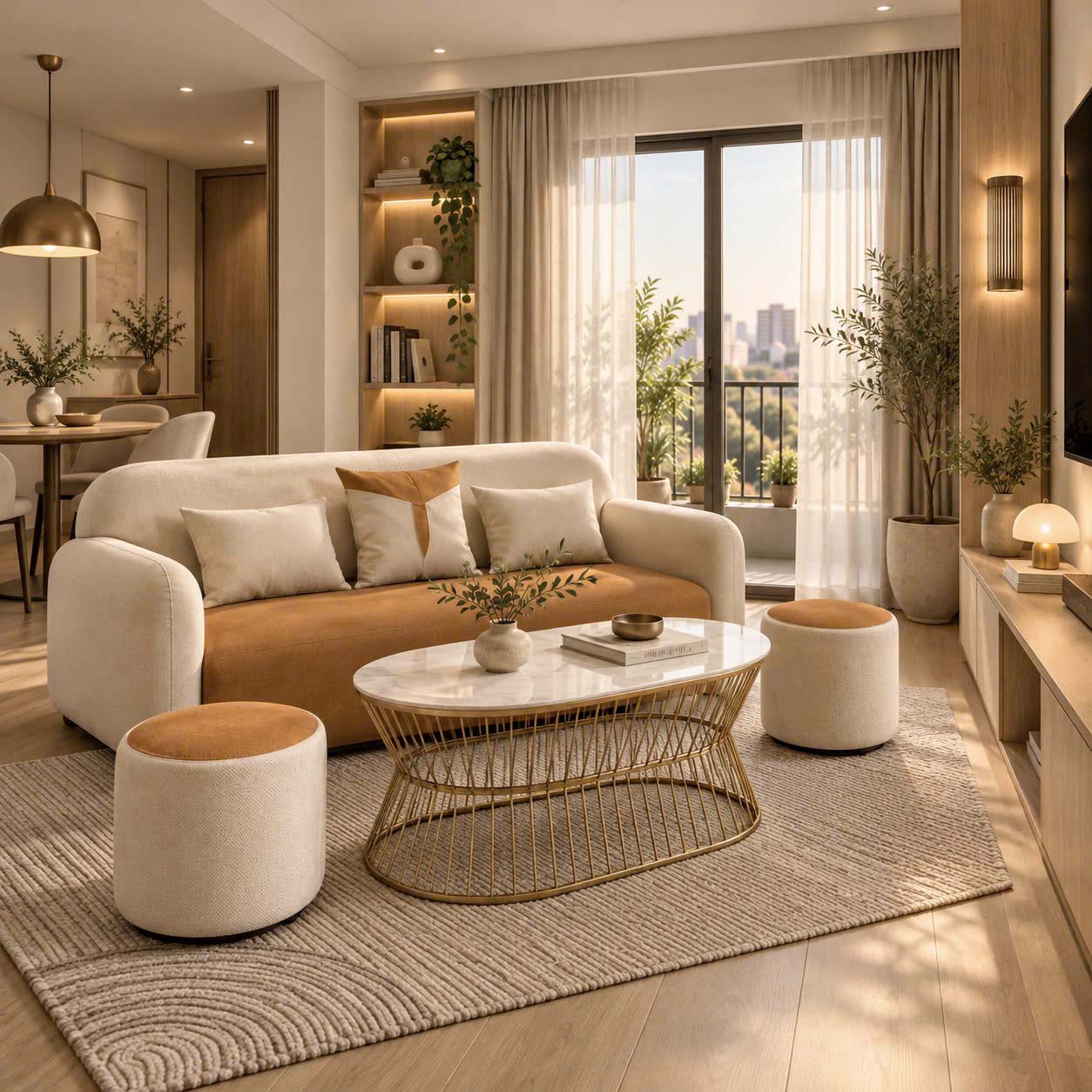 Phối cảnh thiết kế nội thất, bộ 10