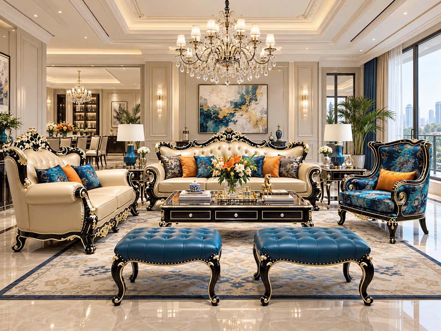 Phối cảnh thiết kế nội thất, bộ 12